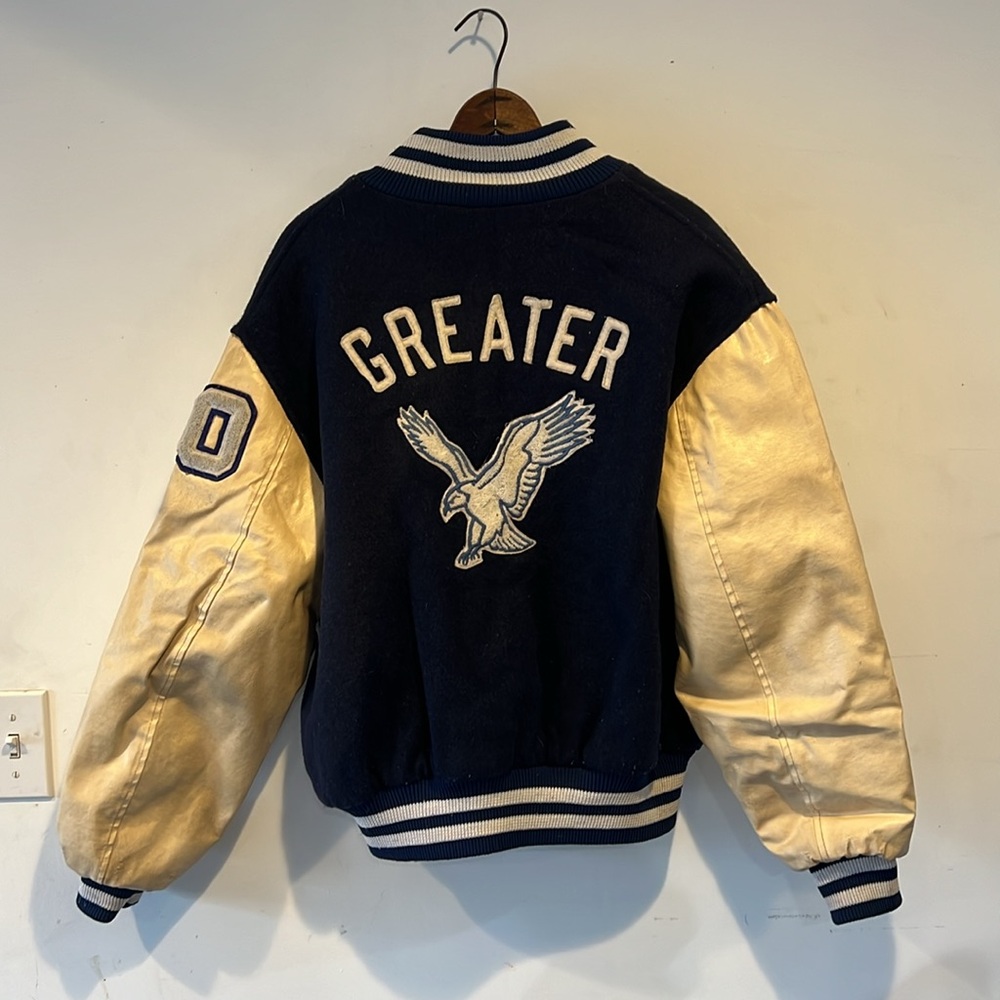 VINTAGE LETTERMAN JACKET